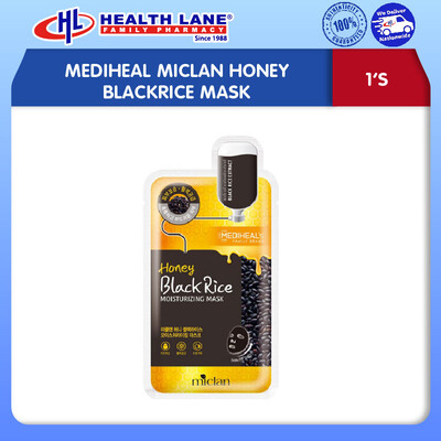 MEDIHEAL MICLAN HONEY BLACKRICE MASK (1'S)